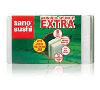 סנו סושי ספוג הפלא אקסטרה  עם השיכבה הירוקה המחזקת !