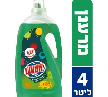 ג’ל כביסה קולון בניחוח פריחה מרענן 4 ליטר